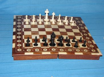 Figurines Anciennes Chinoises Jeu D'échecs Pièces D'échecs Avec échiquier 
